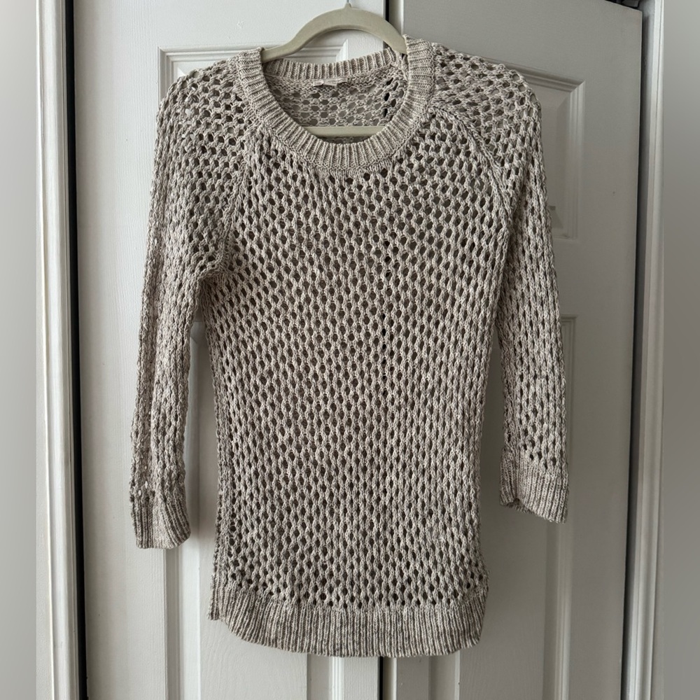 Gap boat neck Beige Knit Sweater